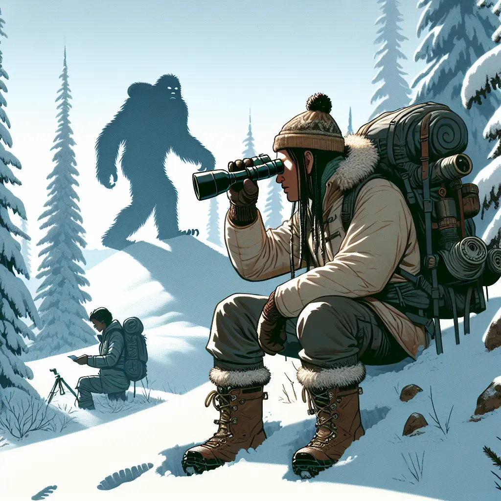 Representation of La búsqueda del escurridizo Yeti en el Himalaya